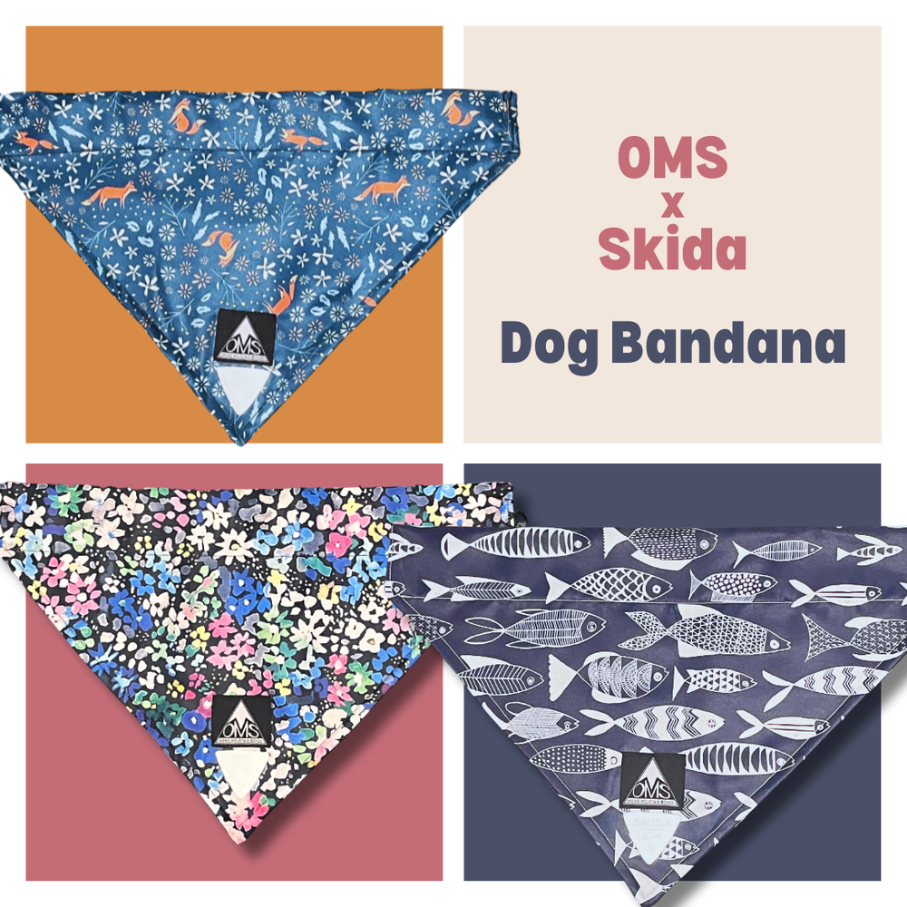 OMS Skida Dog Collar Bandanas — Okemo Mountain School | Ludlow